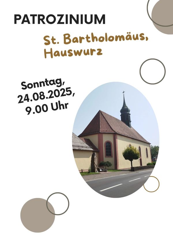 Patrozinium Hauswurz 24.08.25